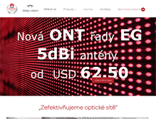 Tablet Screenshot of huaweigpon.cz